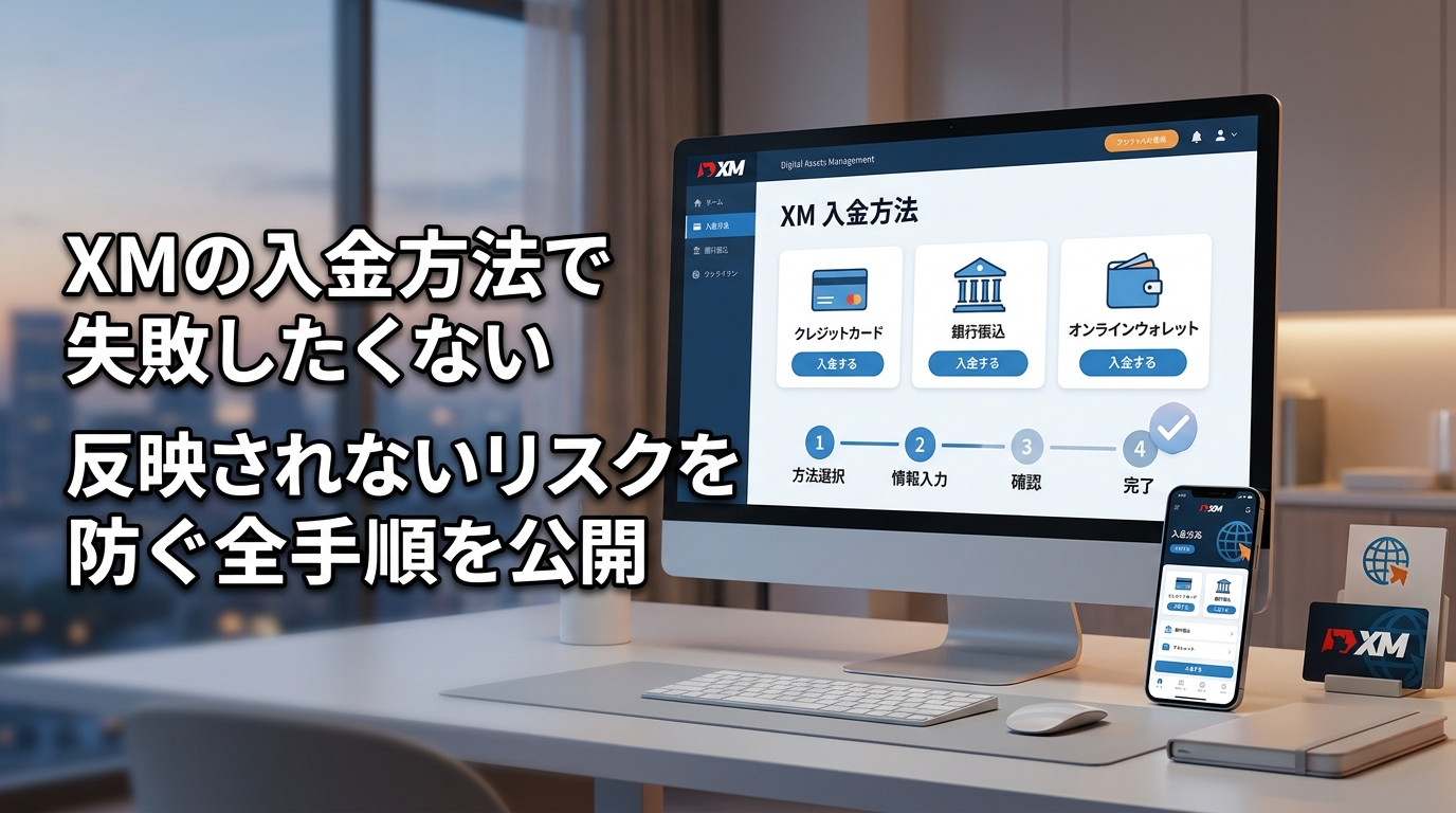 XMの入金方法で失敗したくない人へ！反映されないリスクを防ぐ全手順を公開